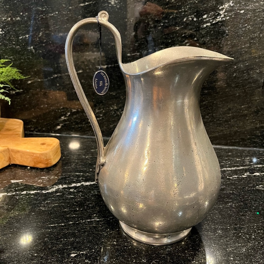 Elegant Silver Pitcher